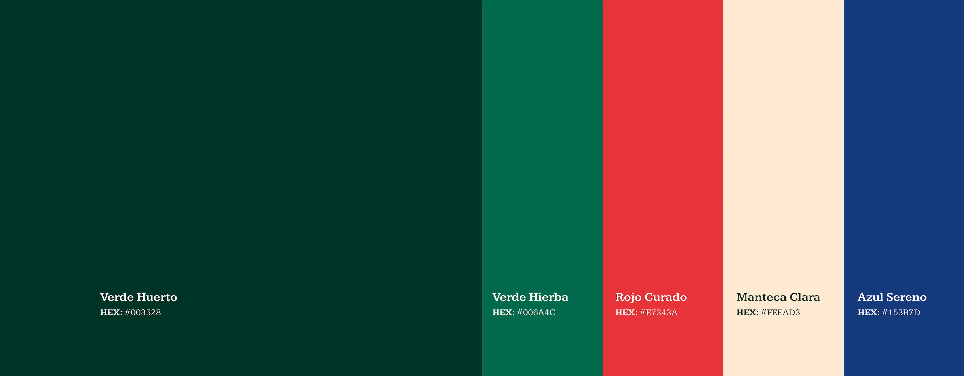 La Octava - Color Palette