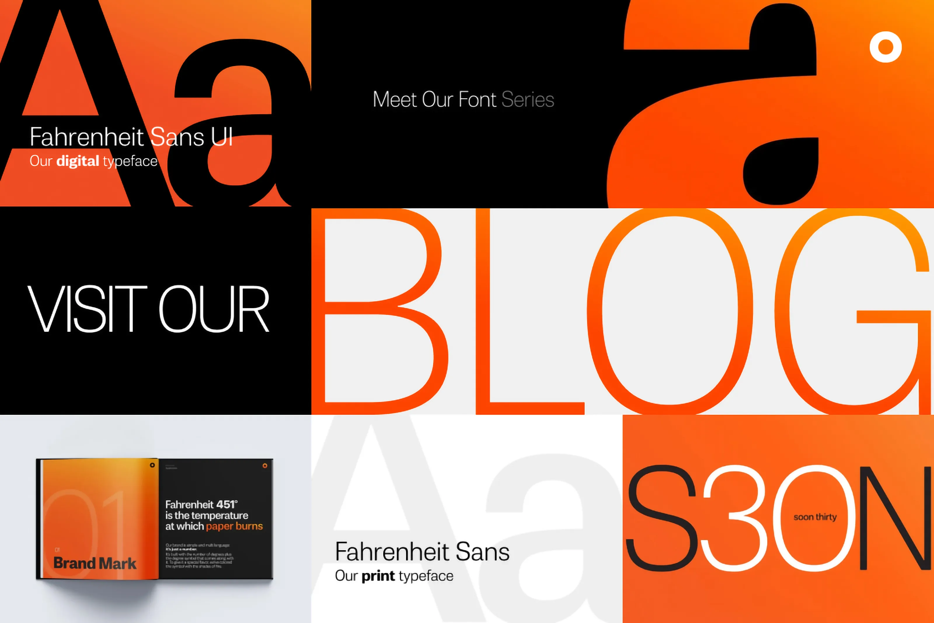 Fahrenheit Sans cards