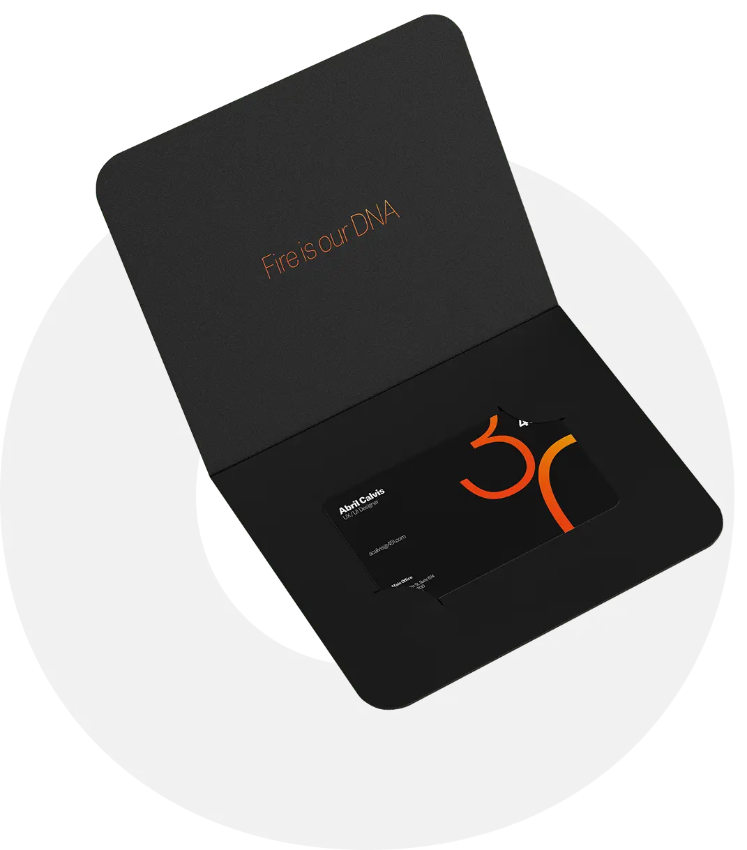 Fahrenheit Sans card