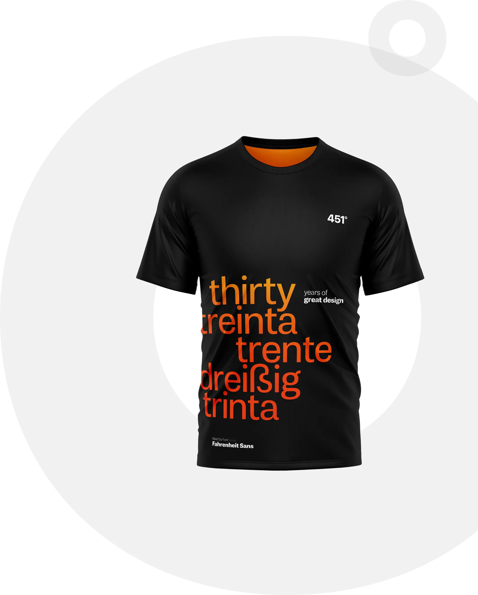 Fahrenheit Sans shirt